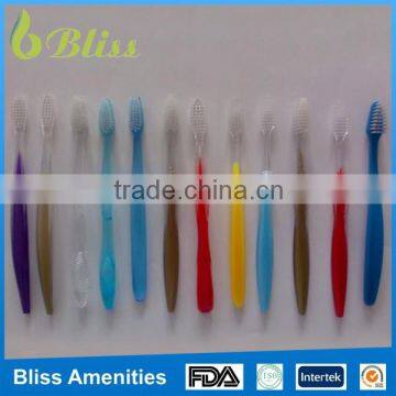 N159 New model toothbrush for hotel dispossable use wholesale with different colors