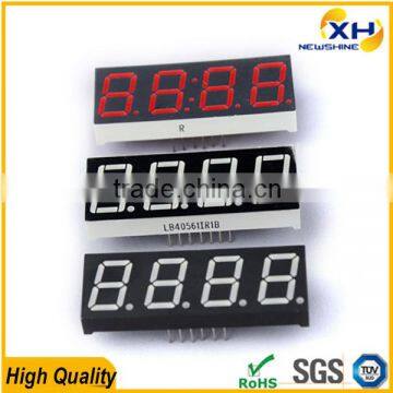 NEWSHINE 0.39"0.56" 0.8" Full Color 7 segment yellow flexible led display 3 Digit