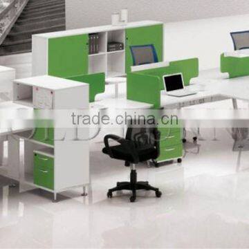 Top Wooden design Office Partition , Modern stylish Call center Cubicle ( SZ-WS416)