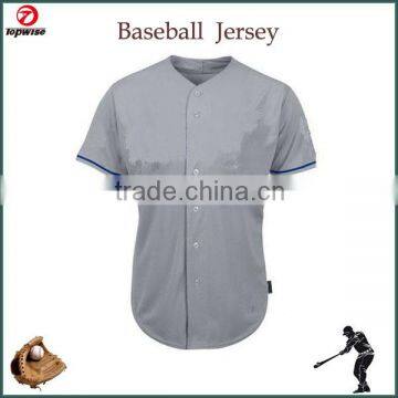 100% polyester custom baseball sublimation fashion baseball jersey