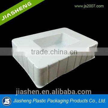Dongguan High Quality PET/PP/PS White Medical Plastic Tray Insert Tray For Medical Bottle And Pill Sheet With Printing Box photo-3