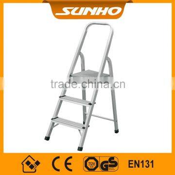 CE certificated Household Narrow Board Aluminium Folding 3 step Ladder