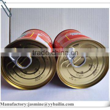 Hot sale food tomato pasta production line,easy open tin lid