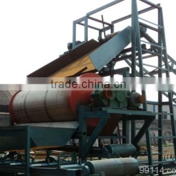 iron separator machine with permanent magnet for wet or dry