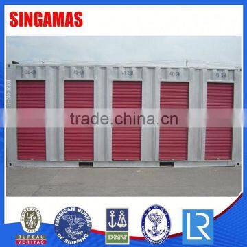 Galvanized Flat Pack Metal 20ft Storage Containers