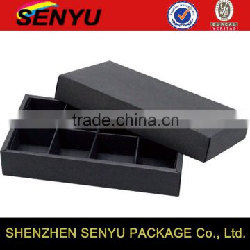 Black Printing Packaging Custom Cardboard Box for Sale