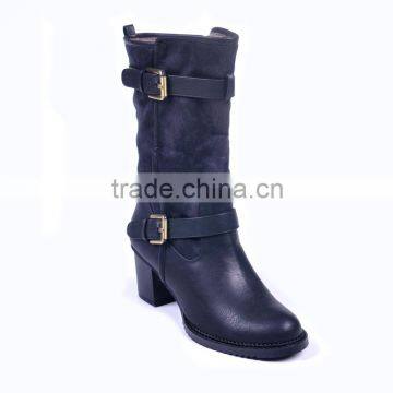 winter newest fashion high heel knee boot comfortable Europe horse boots