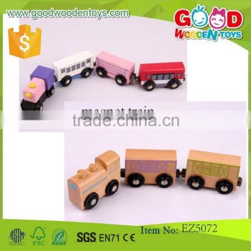 Wooden Play Magnetic Construction Toy Kids Cars Train Wooden Magnet Train Sets                        
                                                Quality Choice