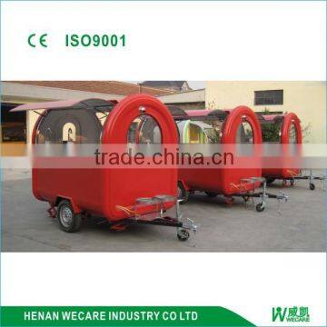 New designed street trolley fast food kiosk for sale