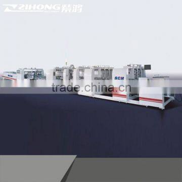 ZH-1050AC automatic folder gluer machine making potato chips