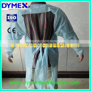 High Quality Disposable Fluid Resistance PE Solation Gown photo-2