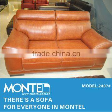 Germany Living Room Leather Black Asian Sofa photo-6