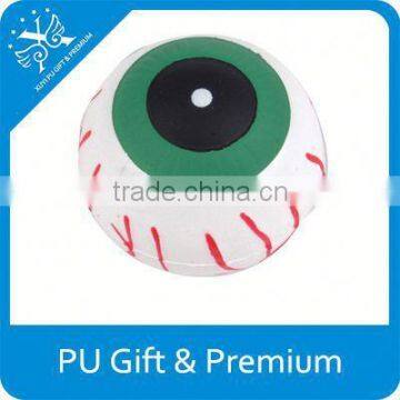 Advertising big eye stress ball PU anti stress ball custom stress balls