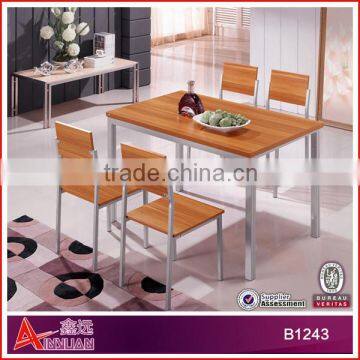 B1243 indoor dining table sets for restaurant