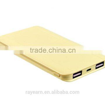 REYON 4000mAh Dual USB Portable Mobile Power Bank for iphone 5/6