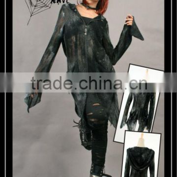 latest design fashinable shock dark alternative gothic clothing plus size M-009