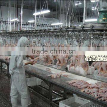 poultry cutting line