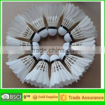 Best sale duck feather training badminton shuttlecock