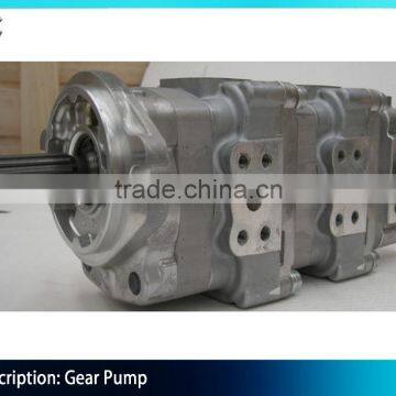 Excavator Parts PC50UU-2 Parts Gear Pump Hydraulic Triple Gear Pump