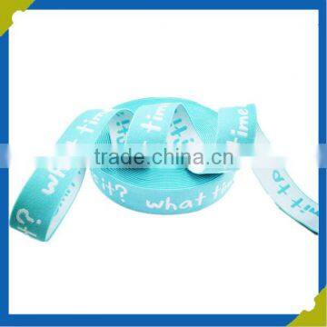 High elasticity brand logo heat transfer label for swimwear