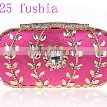 0525 fashion designe ladies bag, 2015 beautiful evening clutch crystal bag