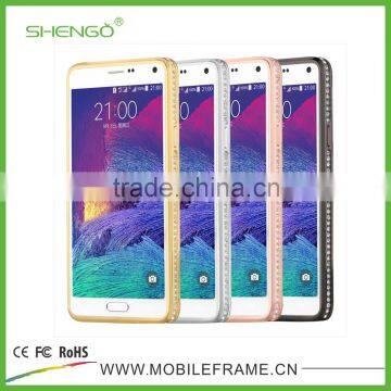 Diamond and Metal Phone Cases for Samsung Note 4 photo-5