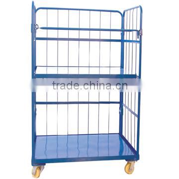 Heavy duty cargo storage equipment steel roll container