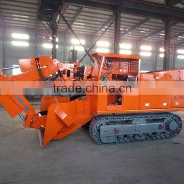 mucking rock crawler loader in underground mining