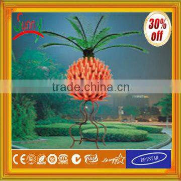  express Outdoor Christmas Decorative Pineapple tree light with CE ROHS GS SAA UL