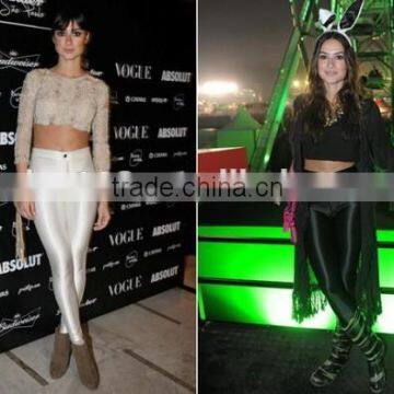 Formal Ladies Spring Pant Suits Ladies White Pant Suits Shinny Disco Pant Suit photo-4