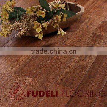 Smoked oak engineered hardwood flooring