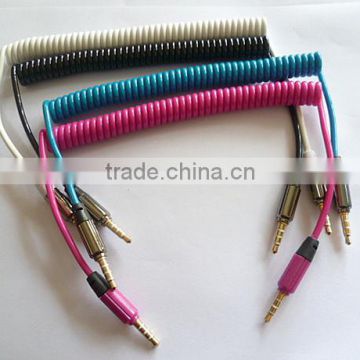 spiral audio cable