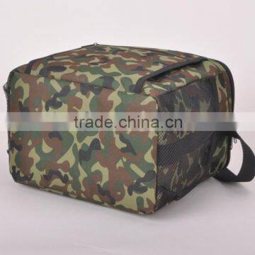 Oxford 600D Camouflage Cooler Lunch Bag With Mesh Side Pocket Quality Choice