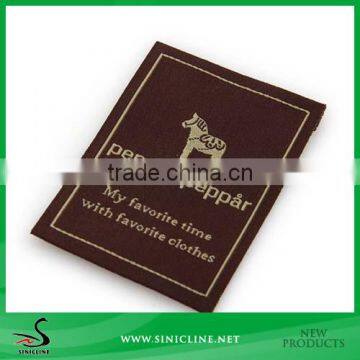 Sinicline Satin Label Man Suit Brand Main Labels Product