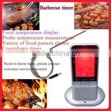 Temperature Alarm Function Barbecue Meat Thermometer