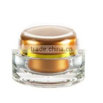 Direct factory cosmetic empty bottle and jar 50g acrylic jar