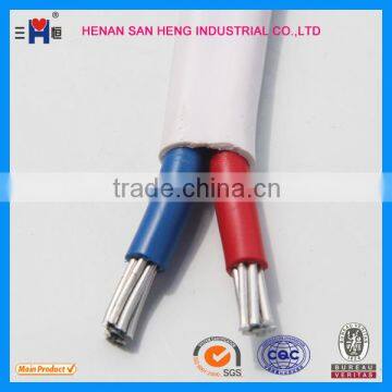 Aluminum core PVC insulated PVC sheathed flat cable                        
                                                                                Supplier's Choice