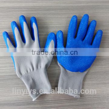 General Quality Nylon Liner Coated Latex Safety Work Gloves Worker Gloves