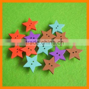 2.3cm Star Shape Wooden Button Maker