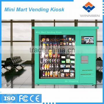 Alcohol drinks cigarettes adult self-help vending kiosk