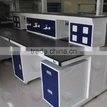 China Steel Wood School Chemistry Laboratory Work Table photo-2