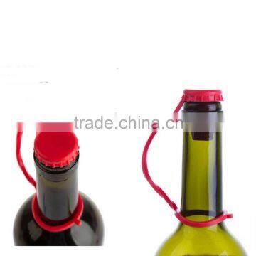 Wine Bottle Cap Silicone Rubber Wine Stopper / Cork, Anti-falling,BD-018 photo-3