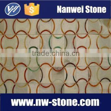 Hot selling most popular coconut mosaic for wall