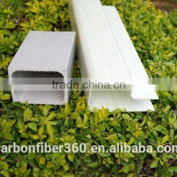 Factory price pultruded fiberglass product, fiberglass profiles