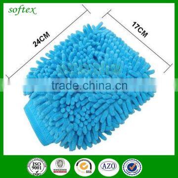 Microfiber Car Wash Mitt Chenille Glove Wash Car photo-3