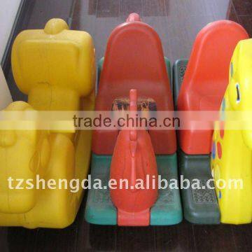 plastic toy rocking horse blow moulding machine