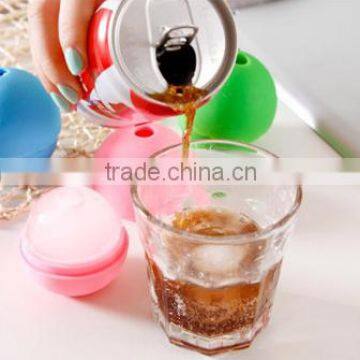 silicone whisky ice balls/FDA ice cube tray/creative silicone ice balls for whisky