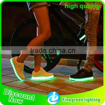 2016 hot selling unsex led shoes for adult and children