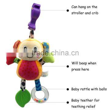 Wingingkids Soft Musical Baby Stroller Toys Crib Hanging Toy
