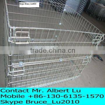 Hot Sales Metal Wire mesh cage, mesh container